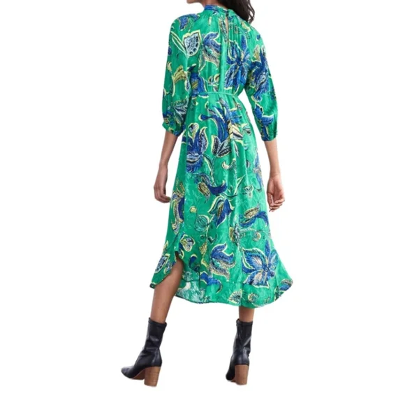 ANTHROPOLOGIE MAEVE Jessamine Mock Neck Maxi Dress Hard To Find SOLD OUT - Picture 3 of 5